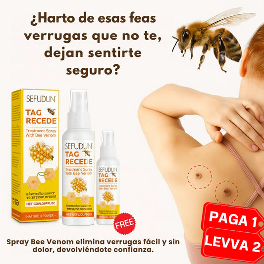 Spray Bee Venom – Elimina verrugas de forma segura, sin dolor ni cicatrices