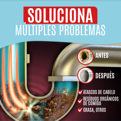 Limpiador de Tuberías Ultra-Potente WildTornado©