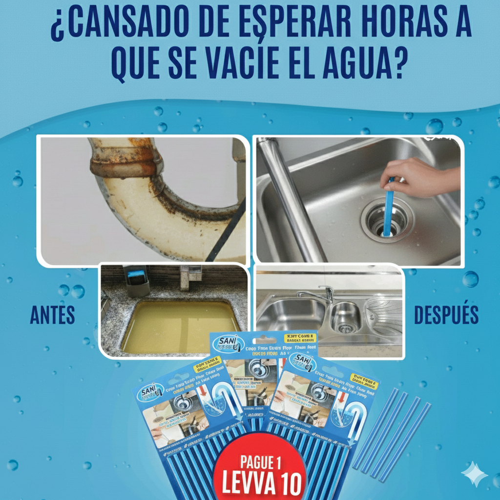 Limpiador de Tuberías Ultra-Potente WildTornado©