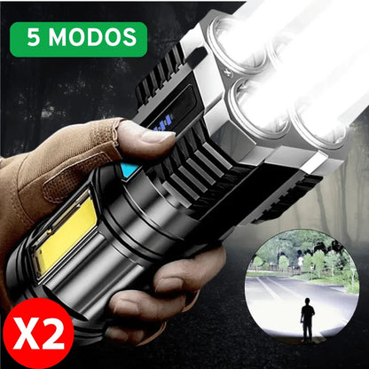 FlashGuard™ - Linterna Eléctrica - (PAGA 1, LLEVATE 2)